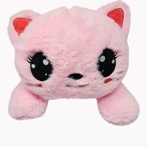 Inquisitor Master Pink Cat White Bow Plush Miss Misa Stuffed Animal 14"